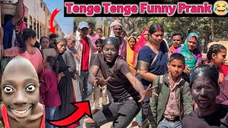 bhauji ke laika Bole Tenge 🤣 Best Bhojpuri Song Prank In Public  Funny Video 2024  Ritik Jaiswal [upl. by Aldredge]