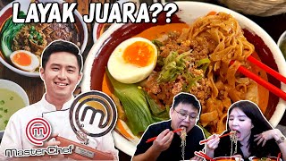 JUARA 1 MASTERCHEF JUALAN MIE AYAM CHILI OIL HARGA PREMIUM TAPI RASANYA [upl. by Suivatnom750]