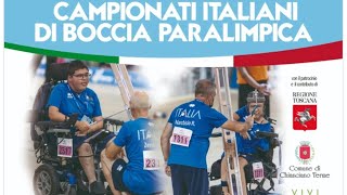 Boccia Paralimpica  Camp Italiani Chianciano Terme 2024 [upl. by Lledyl]