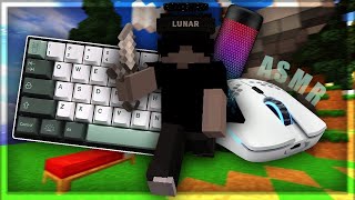 Keyboard  Mouse Sounds ASMR  Sweaty Hypixel Bedwars [upl. by Alta957]