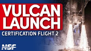 🔴FULL REPLAY ULA Vulcan Experiences Anomaly on CERT2 Mission [upl. by Raamal]