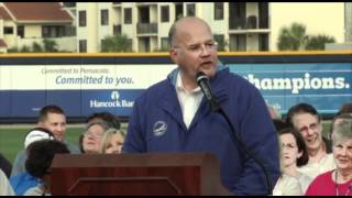 Blue Wahoos  Opening Day Ceremony [upl. by Anifad379]