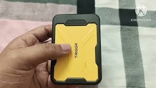 Triggr Volt V1 10000 mAh Power Bank Unboxing [upl. by Eelreveb]