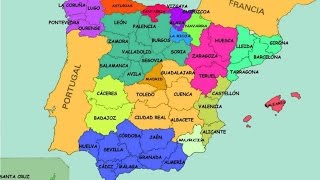 Canción de las provincias de España Daniel Pattier [upl. by Ahsekyt]