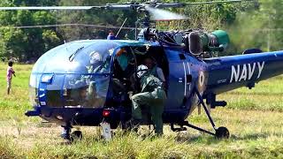 Helicopter After Emergency Landing In Paddy Field At Alappuzha [upl. by Outlaw]