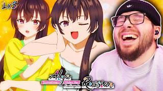 Best Girl of the Season😳  Alya Sometimes Hides Her Feelings in Russian Episode 5 REACTION [upl. by Domenico]