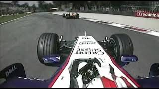 Kubica Onboard Grand Prix Italy F1 2007 [upl. by Abner]