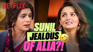 Sunil Grover and Alia Bhatts HILARIOUS BANTER About Ranbir Kapoor 🤭  TheGreatIndianKapilShow [upl. by Devitt]