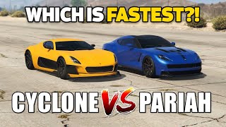 GTA 5 ONLINE  PARIAH VS CYCLONE WHICH IS FASTEST [upl. by Balmuth]