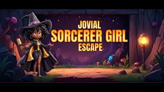 G4K Jovial Sorcerer Girl Escape Game Walkthrough [upl. by Rosol818]