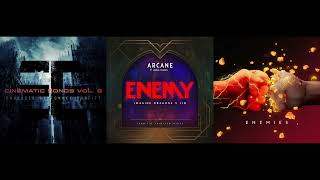 Enemy³ mashup  Tommee Profitt Imagine Dragons The Score Beacon Light Sam Tinnesz [upl. by Devinne]