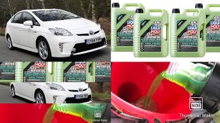 liqui moly molygen new generation 0w20 review quot Toyota Prius 18 quot oil change [upl. by Ailaroc]