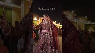 Aaj Tak Asi Bridal Entry Nahi dekhi hogi 🤣wedding shortsviral youtubeshorts dance bridal viral [upl. by Dorena]