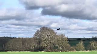 Low flying chinook training at raf odium [upl. by Marler]