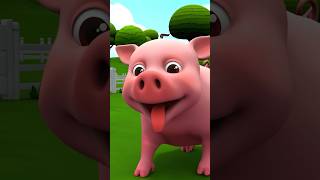 Oops Farm animals got boo boo  Rosoomelody Song nurseryrhymes kidssong foryou shorts [upl. by Ahsitram155]