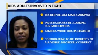 Digital Desk Large fight involving adults juveniles breaks out at Roanoke Rapids carnival [upl. by Gavrielle]