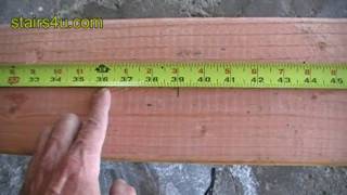 Lumber Measuring Carpenter Trick That Might Help [upl. by Ahsata403]