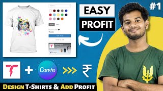 Start Your Own TShirt Business Online for Free Make 8000Month From Home [upl. by Nicoline]