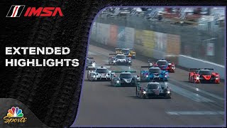 IMSA EXTENDED HIGHLIGHTS VP Racing SportsCar Challenge St Petersburg  3924  Motorsports on NBC [upl. by Pinette]