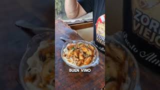 Mejillones y Fideos ushuaiaargentina tierradelfuegoargentina comida [upl. by Kurtzig34]