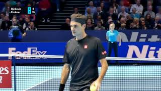 Roger Federer vs Novac Djokovic COURT LEVEL VIEW Full Match London 2019 [upl. by Francesco]