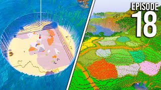 Minecraft Survival  Ocean Monument Draining amp Fields 18 [upl. by Anatol]