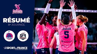 🏐 Le résumé de BÉZIERS  NANTES J8  Saforelle Power 6 202425 [upl. by Aleinad]