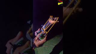 ✨😱WORLDS FIRST SKY SLING SHOT💥DAY 29💚CRACKLING✨😱 mini skyshot fireworks diwali crackers india [upl. by Ahseetal]