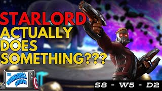 Has STARLORD finally found a home  Cosmic Crucible  Marvel Strike Force [upl. by Ztnaj]