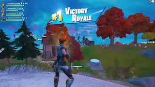 My 1st win of Fortnite chapter 4 [upl. by Emerej81]