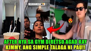 GRABE SI PAULO MAGMAHAL WALANG PALYA SA PAGPUNTA SA SHOOT NI KIMMY KAHIT MAY GINAGAWA [upl. by Ilat]