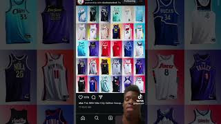 NBA City jersey rant nba [upl. by Iloj]