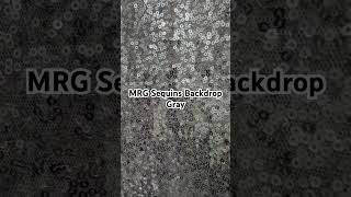 MRG Sequins Backdrop Gray sequins backdrop gray photobooth event curtains ideas [upl. by Paluas601]