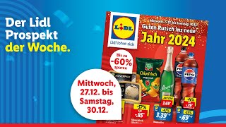 Der Lidl Prospekt der Woche  Angebote von Mittwoch 2712 bis Samstag 3012​ [upl. by Aleina]