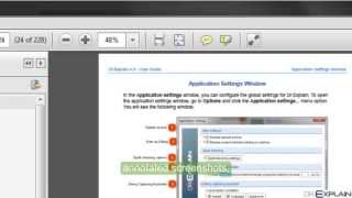 How to create user manuals and help files in PDF with DrExplain [upl. by Neehs]