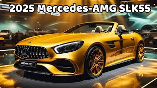 Unveiling The 2025 MercedesAMG SLK55 ⚡️ Power Meets Elegance [upl. by Nywde]