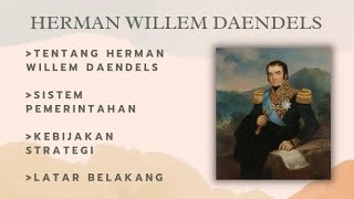 Herman Willem Daendels  latar belakang  sistem pemerintahan  kebijakan sejarah kelas 10 [upl. by Negyam659]