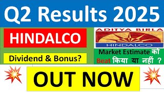 HINDALCO INDUSTRIES Q2 results 2025  HINDALCO results today  HINDALCO INDUSTRIES Share News today [upl. by Dewain]