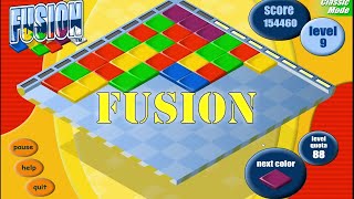 Fusion Puzzle Windows game 2003 [upl. by Esdnyl]