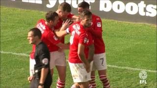 GOAL Adam Armstrong scores on his Barnsley debut [upl. by Annahsed]