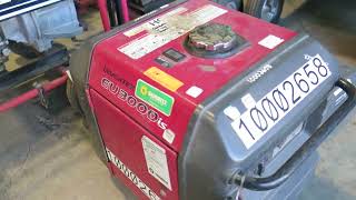 Lot 14 2018 Honda EU3000IS Generator 3000 Watt [upl. by Iramohs282]