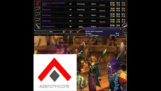 Azerothcore WotLK server part 5 Auction House Bot module [upl. by Anilorak]