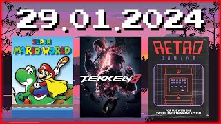 Stream VOD vom 29012024  SMW Hacks Tekken 8 Retro ALTTP [upl. by Bagger]