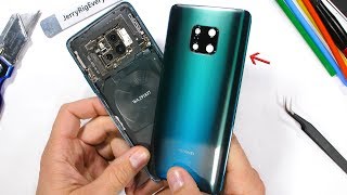 Mate 20 Pro Teardown  Whats under the Musical Back [upl. by Emelia]