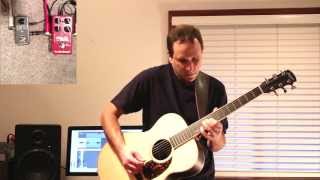 Ditto Looper demo with Hall of Fame Reverb  Acoustic Guitar [upl. by Grete837]