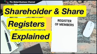 Share Register for Companies – Shareholder Register Explained [upl. by Getter691]