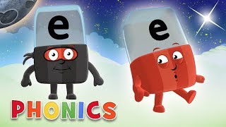 Phonics  Learn to Read  E is for Escape  Alphablocks [upl. by Salangia114]