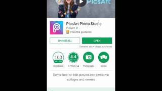 PicsArt Photo Studio for Android  Transform Your Photos into Collage Maker and More [upl. by Htezil938]