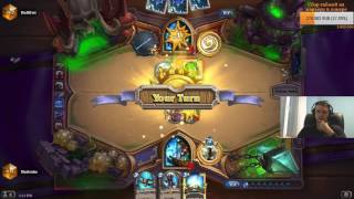 Jan 28 2017  Hearthstone Legend Ranked  Dragon Knight  Dark Moon [upl. by Bondie]