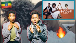 New Ethiopian Music Ablex ft Hewan Kebraraye ቀብራራዬ  Official Video  REACTION VIDEO [upl. by Llenahs]